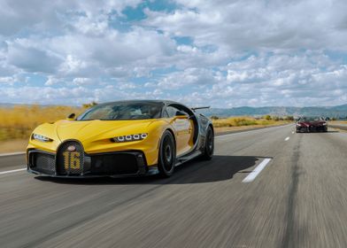 Bugatti chiron and Divo