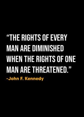 John F Kennedy Quote 