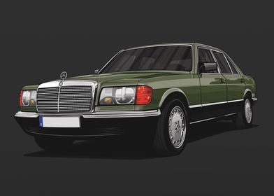 Mercedes 300 SE W126