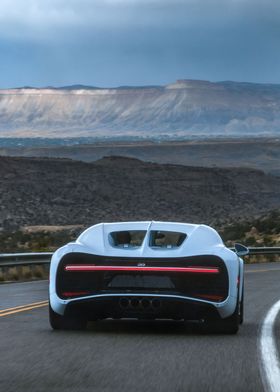 Bugatti Chiron Sport white