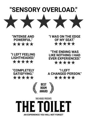 TOILET THEATER 5 STARS