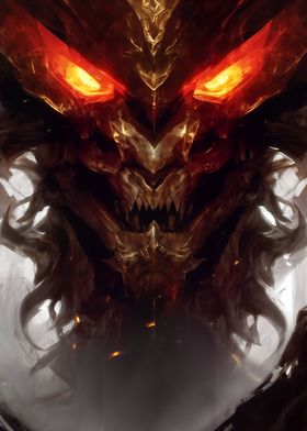 Redeyed demon king