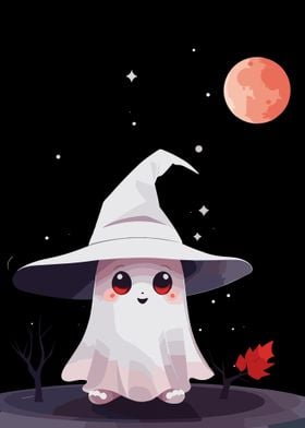 litle ghost Halloween