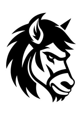 Horse Stencil Design