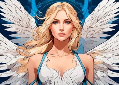 FEMALE BLONDE ANGEL