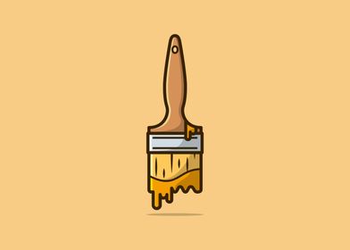 Paint Brush vector design