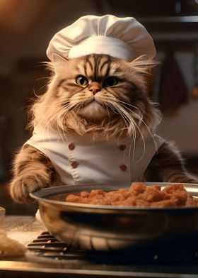 Serious Cat Chef