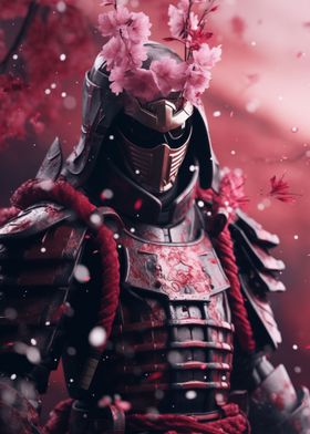 Japanese Samurai Sakura