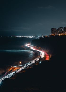 Miraflores by night