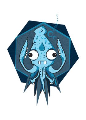 blue octopus