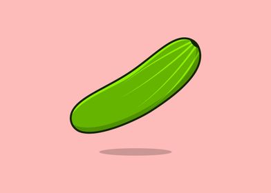 Green Cucumber vegetable 