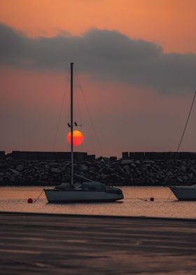 Sunset in Callao