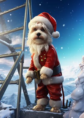 Santa Claus Dog