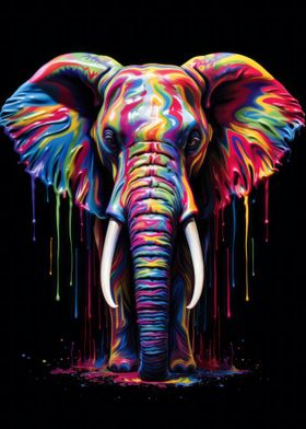 Rainbow Elephant