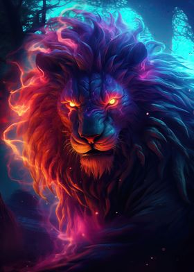 Cosmic Inferno Lion