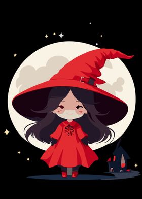 little witch Halloween