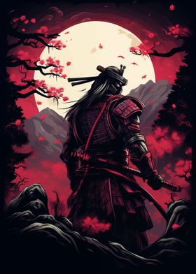 Japanese Samurai Warrior