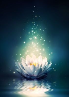 Flower Water Light Lotus