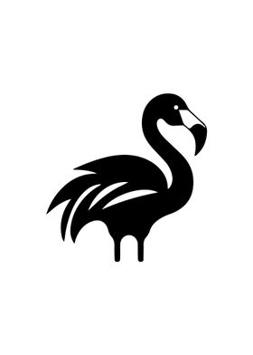 Swan Stencil Design