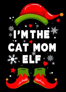 Im The Cat Mom Christmas