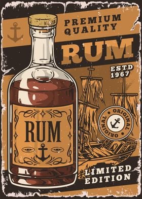 Caribbean Rum Alcohol Bar