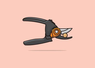 Cable Cutter Tool vector