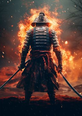 Japanese Samurai Fire