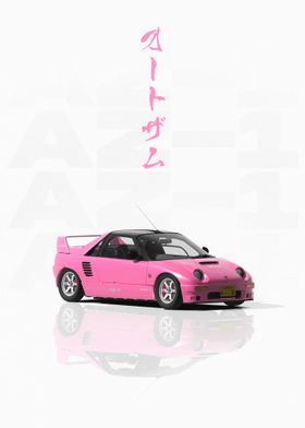 Pink JDM Autozam AZ1