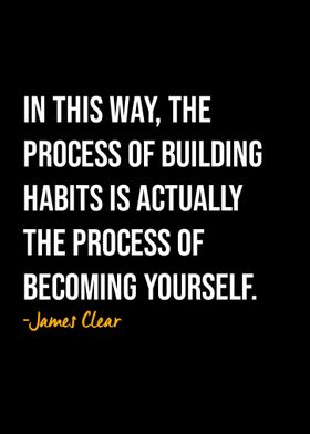 James Clear Quote 