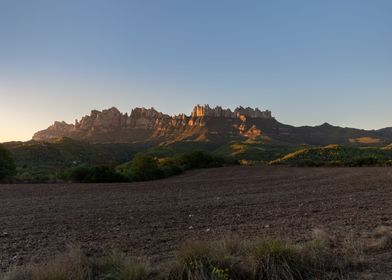 Montserrat in the morning