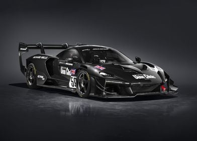 MCLAREN SENNA GTR BLACK 