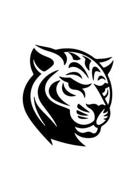 Tiger Stencil Design