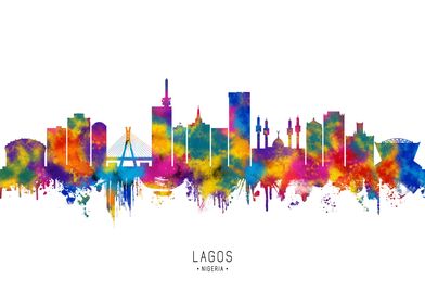 Lagos Nigeria Skyline