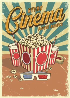 Movie Retro Vintage Art