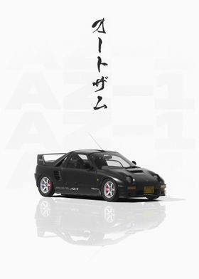 Black JDM Autozam AZ1