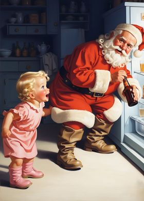 Santa Clause Fridge