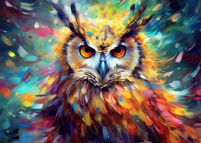 Owls Art