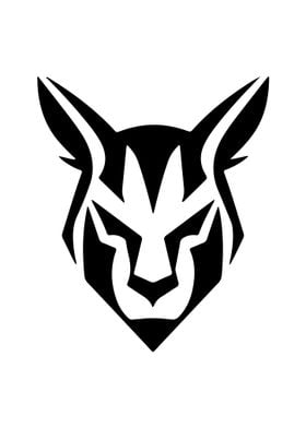 Lynx Stencil Design