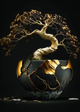 Gold Bonsai