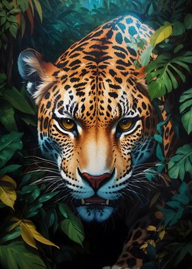 Jaguar In The Jungle