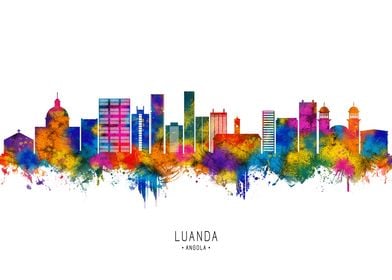 Luanda Angola Skyline