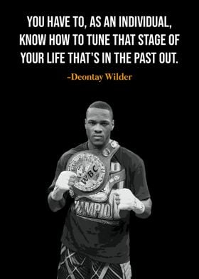 Deontay Wilder quotes 