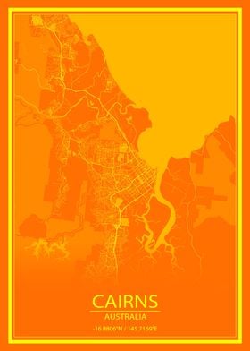 Cairns Orange City Map