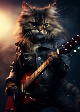 Kitten Guitarist Concert