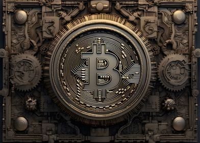 Bitcoin 3D Art