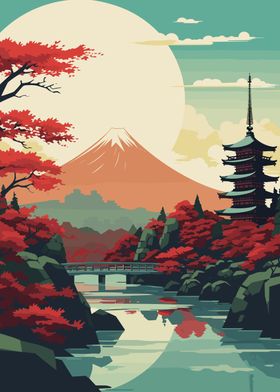 Japan Minimal Landscape