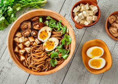 Bowl of miso soup