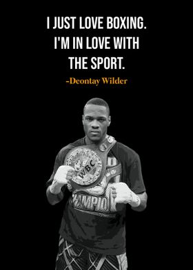 Deontay Wilder quotes 