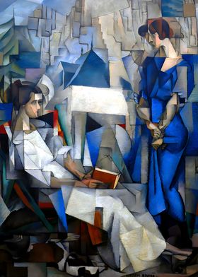 Diego Rivera Two Women