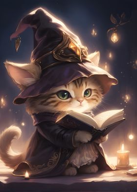Cute Kitty Witch